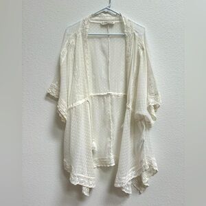 Laced White Swim Cover